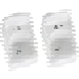 20-1/2 in. Wall Mount Rectangular Vitreous China Bathroom Sink in White